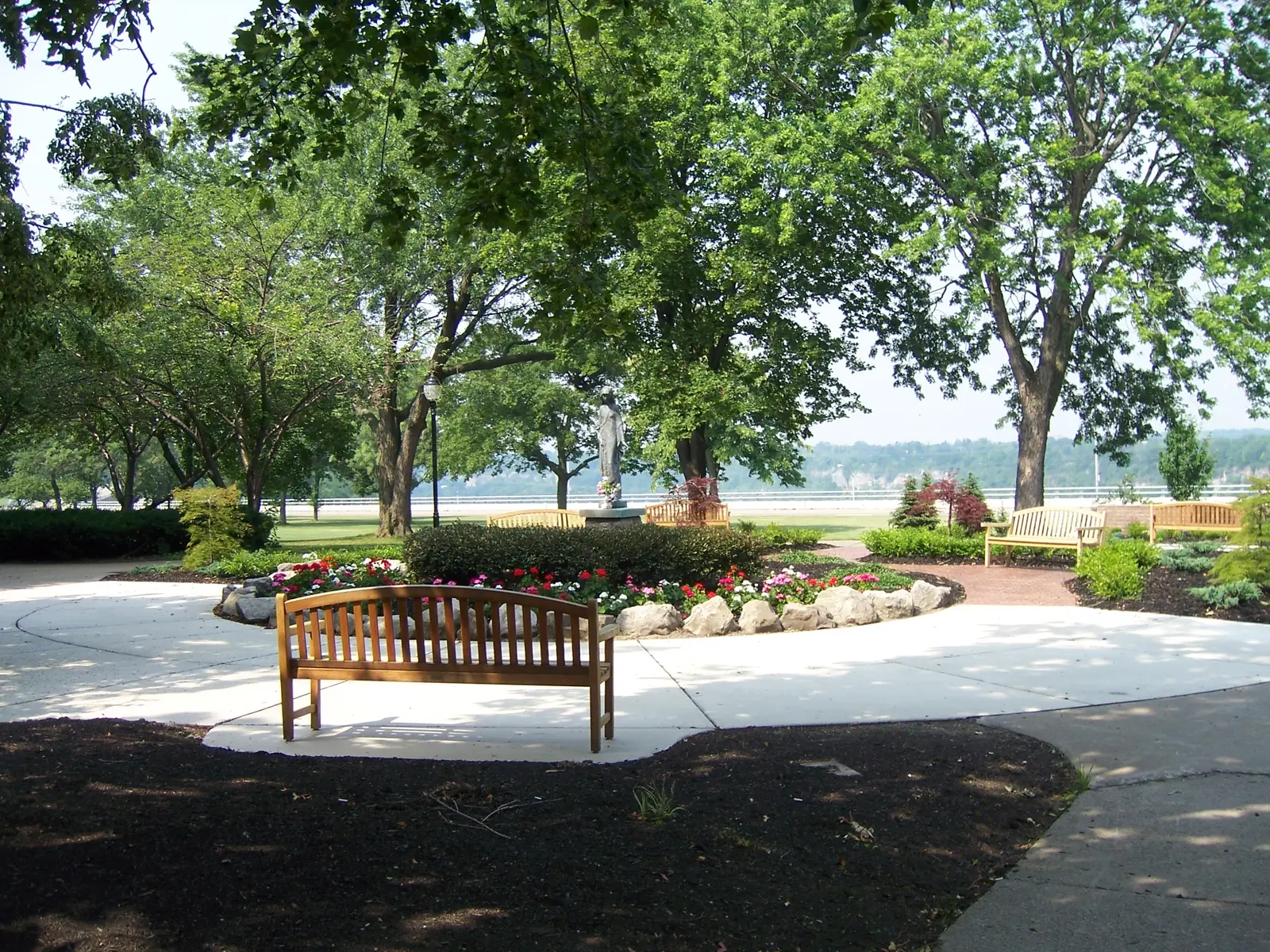 Niagara University campus overlooking the Niagara Gorge