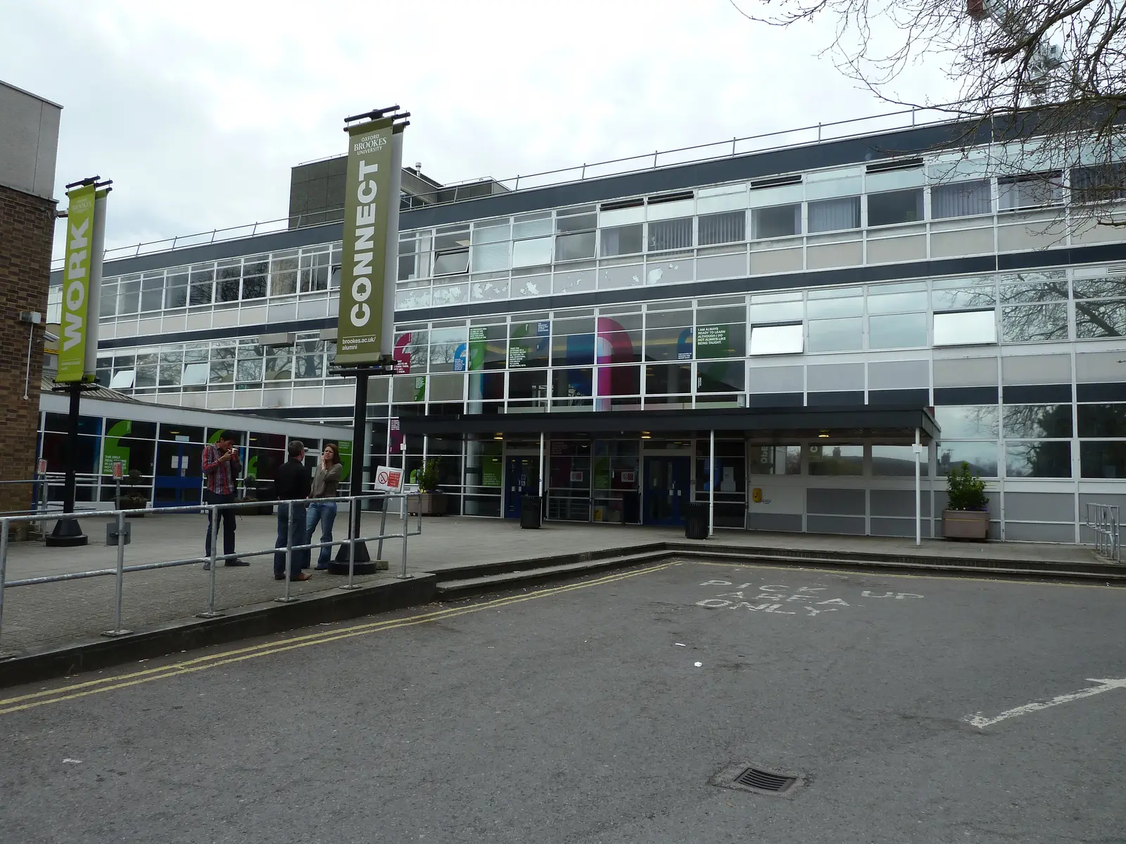 Reception at the Gipsy Lane campus of Oxford Brookes University