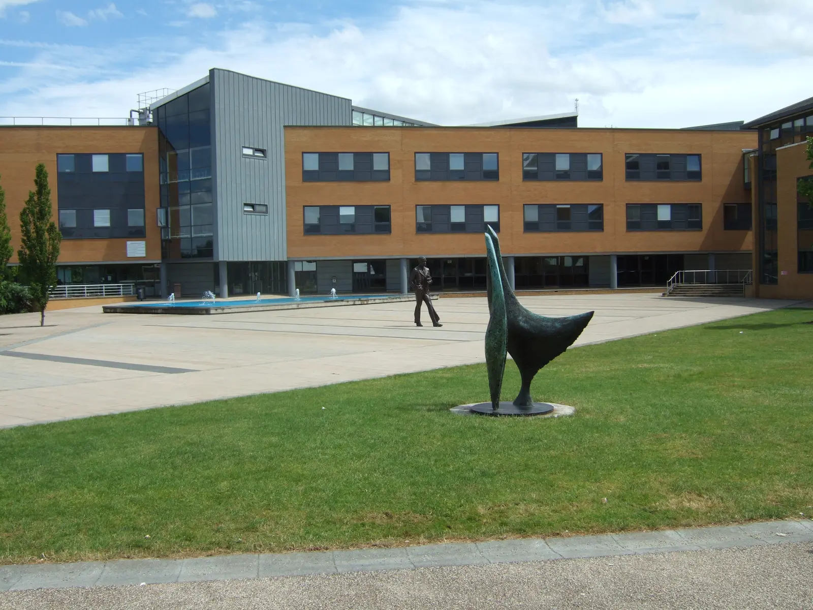 School of Management building at the University of Surrey